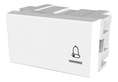 [40052] Interruptor Pulsador Unipolar 220Vca - 10A Verona Blanco Jeluz