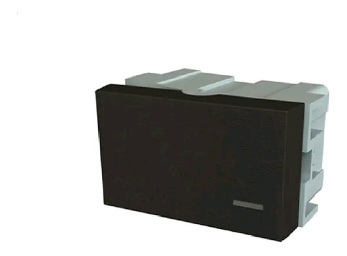 [80051] Interruptor Unipolar Platinum Negro Jeluz