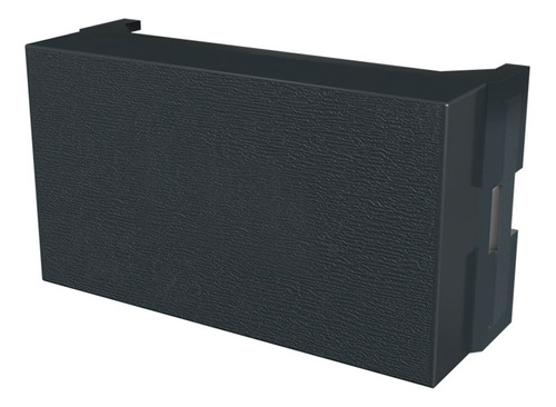 [80092] Tapon Ciego Platinum Negro Jeluz