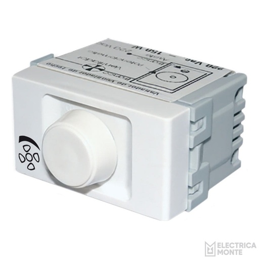 Variador para Ventilador de Techo 220V Blanco Jeluz