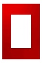 Tapas Platinum 5 x 10 cm. 3 módulos  Rojo Jeluz