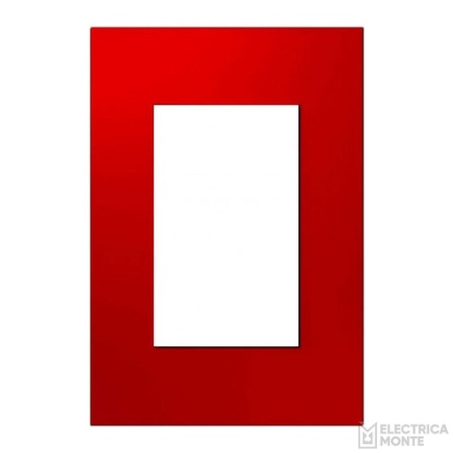 [45098/5] Tapas Platinum 5 x 10 cm. 3 módulos  Rojo Jeluz