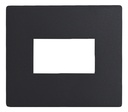 Tapas Platinum 5 X 5 cm. de 1 módulo Negra Jeluz