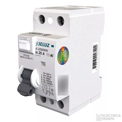 [D2X25J] Disyuntor 2x25A Jeluz