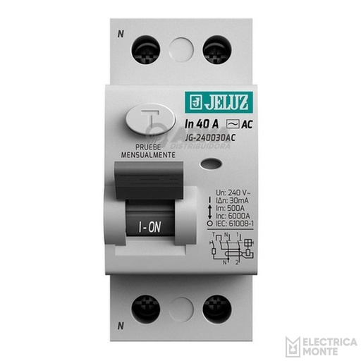 [D2X40J] Disyuntor 2x40 Amp Jeluz