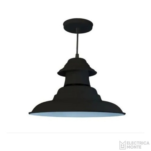 [820171] Colgante De Chapa 3 Piezas Negro