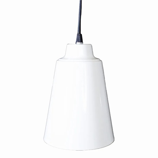 [840020] Colgante de Chapa Cono Blanco