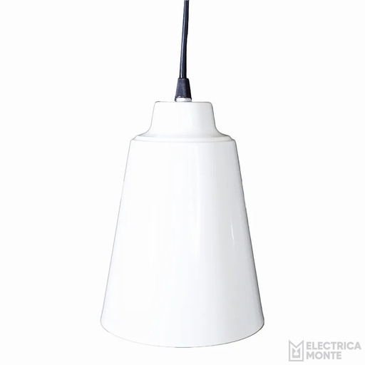 [840020] Colgante de Chapa Cono Blanco