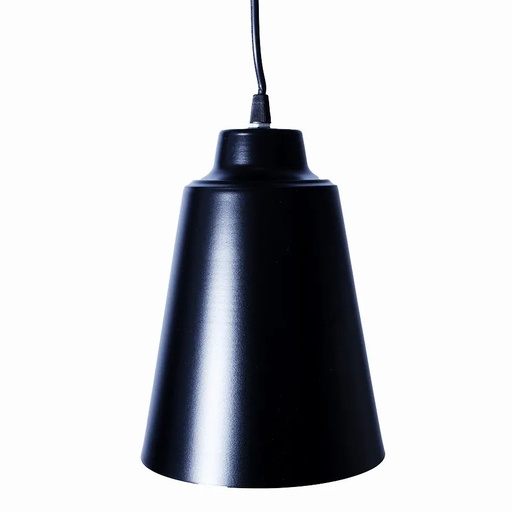 [840021] Colgante de Chapa Cono Negro