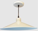 Colgante de Chapa Chino Blanco