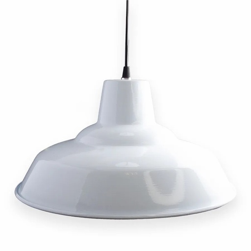 [840620] Colgante de Chapa Galponero 35 Cm Blanco