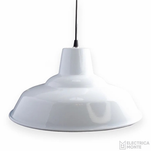 [840620] Colgante de Chapa Galponero 35 Cm Blanco