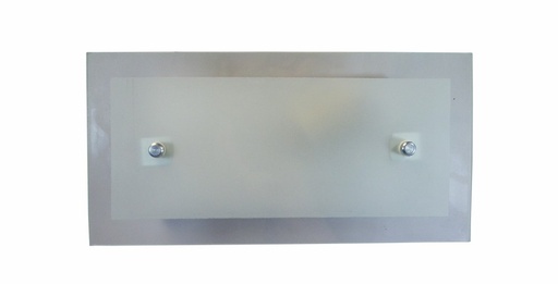 [REC250] Plafón 1/2 Mica 250 mm X 125 mm Biselado