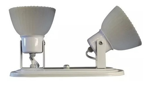 [730003] Spot Anabella 2 Luces Redondas Blanco