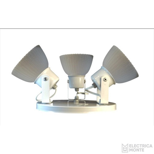 [730005] Spot Anabella 3 Luces Blanco