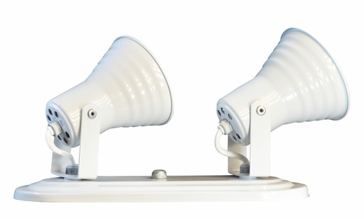 [610011] Spot Escalonado 2 Luces Blanco