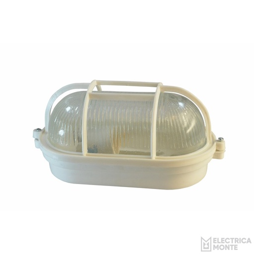 [800002] Tortuga Plástica Ovalada Blanco