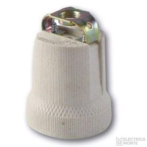 [CN519C] Portalampara Ceramica Puente Ancho