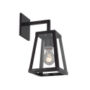 Farol Zeus II Chico Interior/Exterior Vidrio Transparente E27 Chapa