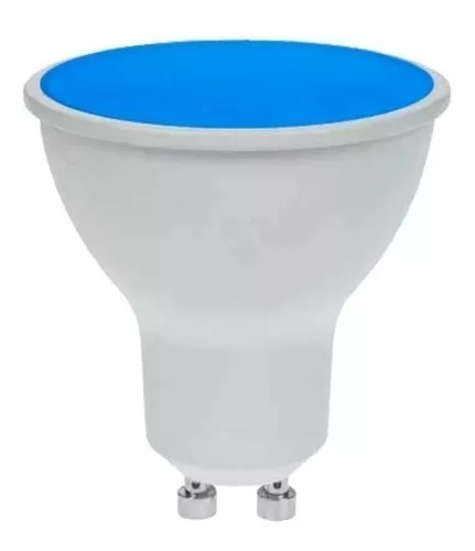 Lampara Dicroica 7w Azul