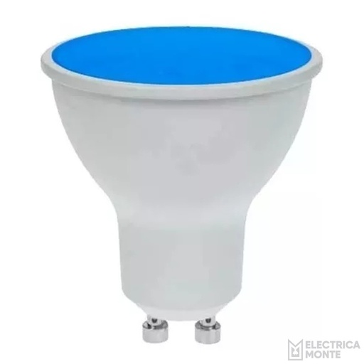 Lampara Dicroica 7w Azul