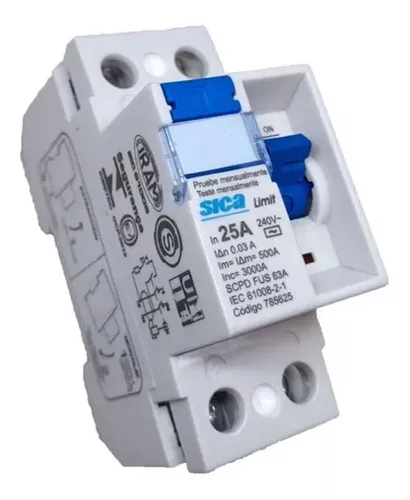 Disyuntor Bipolar 2x25 Amp SICA