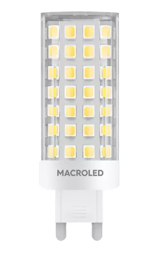 Lampara Bipin de 12w Fria Macroled