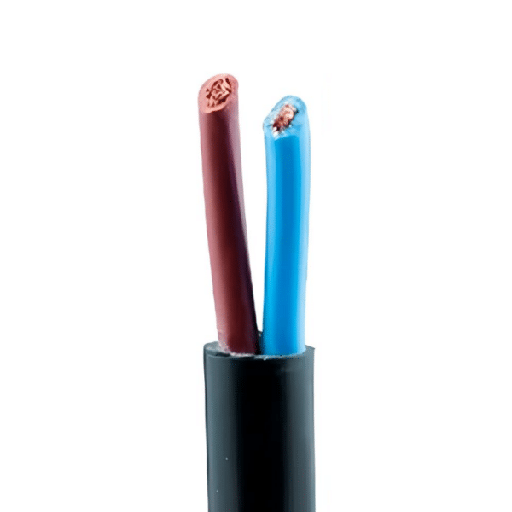 [T250BL] Cable Tipo Taller 2x0.50mm Blanco  Argenplas