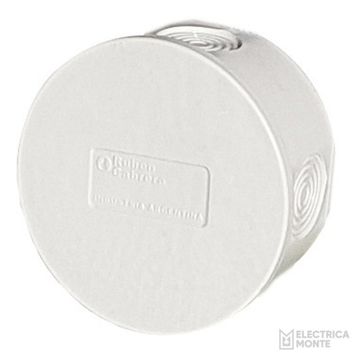 [CP 361] Caja de Pase Redonda IP65 73mm Cabrera