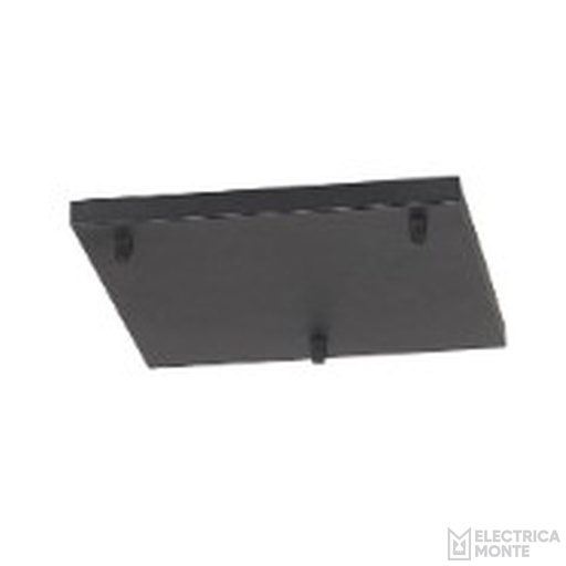 [X-32] Tapa cuadrada para colgante de 3 luces con prensacables