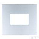 Tapas Platinum 5 X 5 cm. de 1 módulo Plata Jeluz