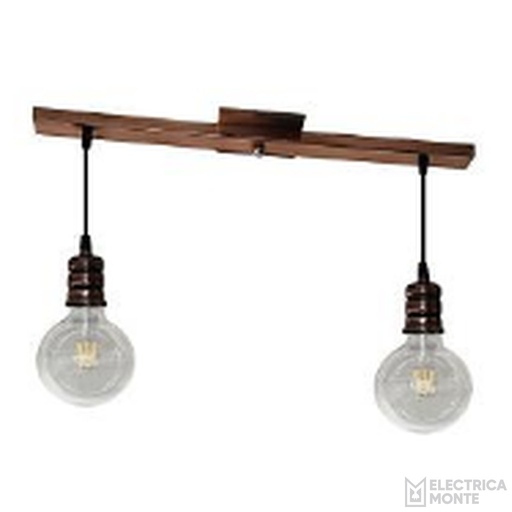 [CL-244] Colgante Vintage 2 luces