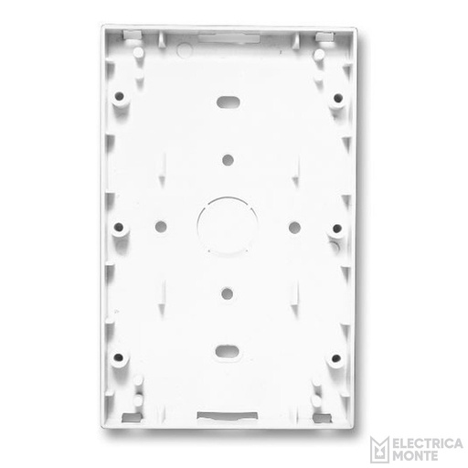 [20503] Base Superficie 3 Módulos Platinum Blanca Jeluz