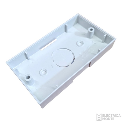 [20501] Base Superficie 1 Módulo Platinum Blanca Jeluz