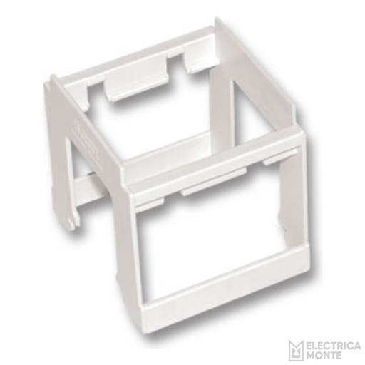 [20511] Bastidor Adaptador Riel Din 35 mm para 2 Módulos Jeluz