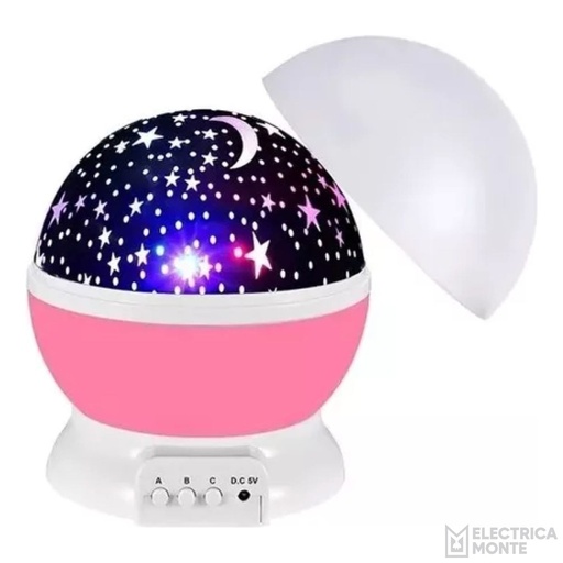 [57969KAR] Lampara de Estrellas USB Oryx Rosa
