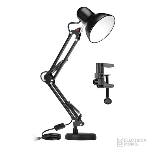 [ORLO1N] Lampara de Escritorio Grande Negra