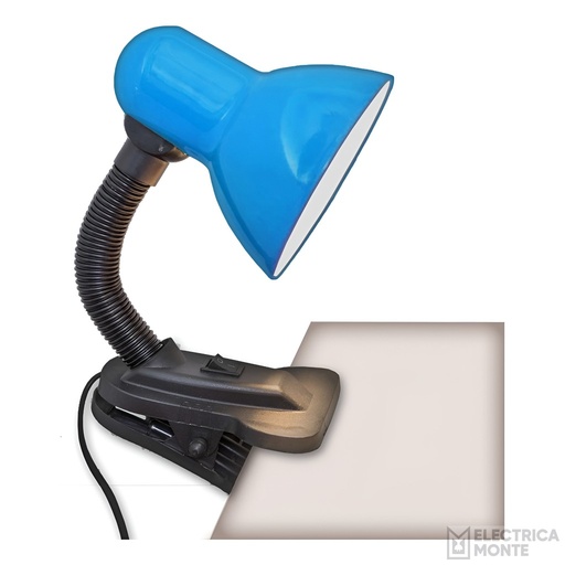 [OR19C] Lampara Velador Pinza Oryx Celeste