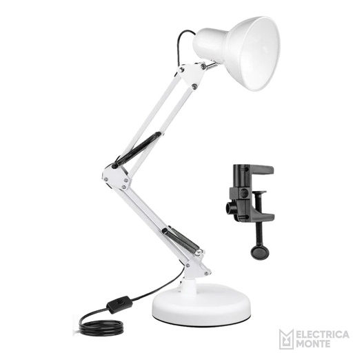 [ORLO1B] Lampara de Escritorio Grande Blanca