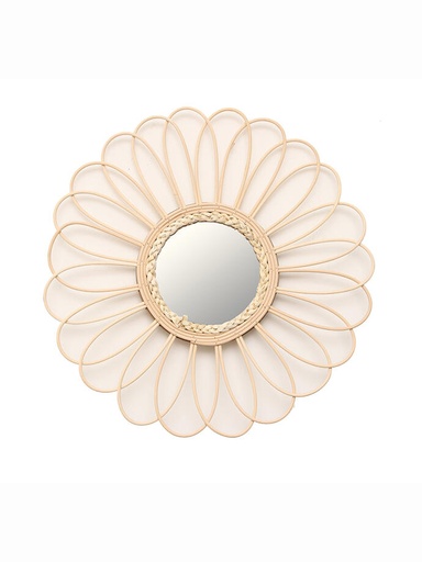 [EP2023] Espejo Ratan Colgante Mandala