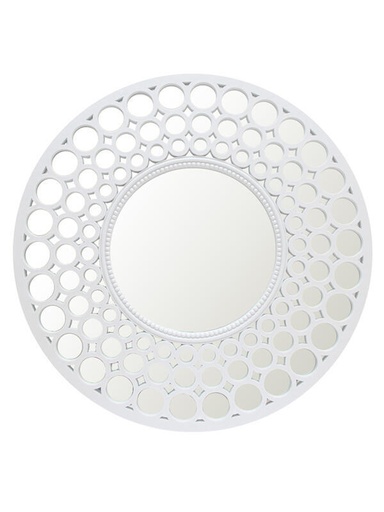 [EP23601] Espejo Circular Blanco
