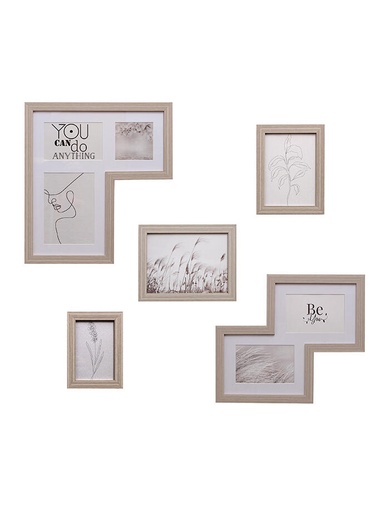 [PFM2001] Set de 5 Portaretratos para 8 Fotos