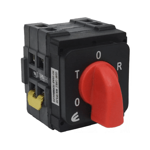 [16601/0] Selectora de Fase Trifasica 0-R-0-S-0-T 16A Elibet