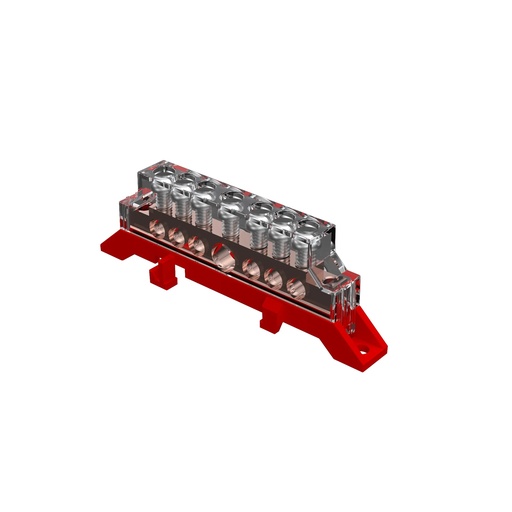 [BOR007R] Bornera 7 Agujeros Roja Cabrera