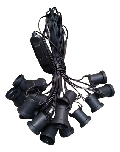 [GUIR05M] Guirnalda Interior Economica 5 Portalamparas x5 mts