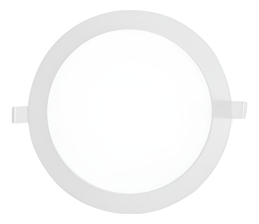 [195332] Panel Plafon Embutir Redondo 18W Luz Cálida 1350LM Ø220x20mm Yarlux