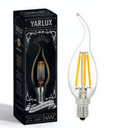 Lampara Deco Velita Viento 4W E14 clara 2700K Yarlux
