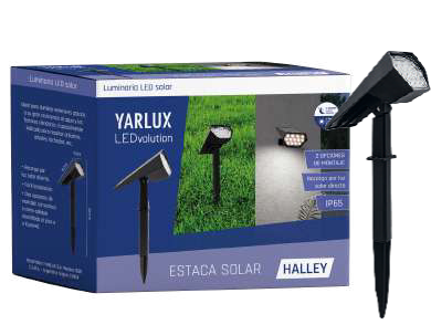 [186021] Estaca LED Solar Halley 3000K Yarlux