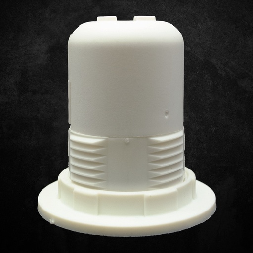 [CNHD89] Portalámpara E27 con Rosca y Aro