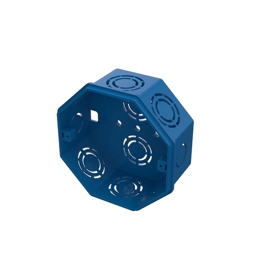 [CE 292] Caja Octogonal de Embutir Plástica 7,5x7,5 Cabrera